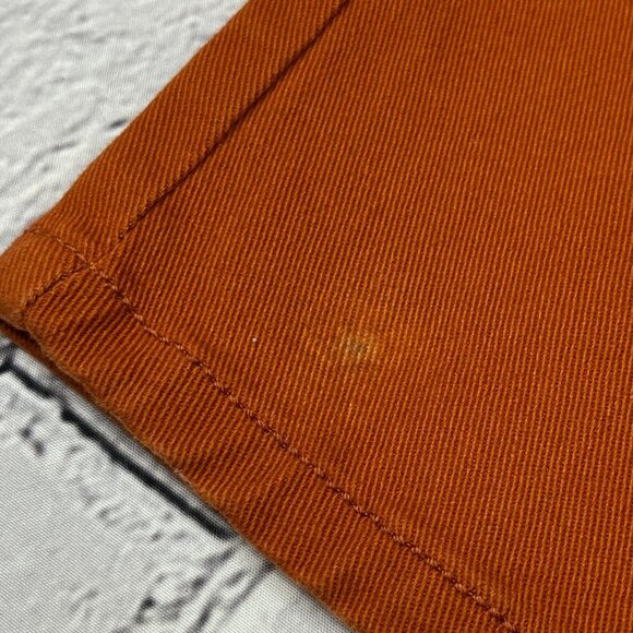 Gloria Vanderbilt Amanda Jeans 8S | Mid Rise Short | Orange Rust - Picture 4 of 4